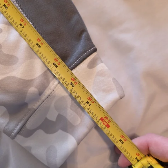 Michigan State Spartans White Gray Camo Hoodie Size XL - Picture 9 of 11